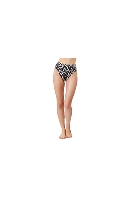 Luma Gottex WIld Nostalgia High Waist Pant Black/brown at Nordstrom,