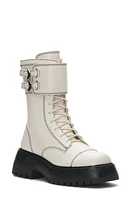 Vince Camuto Monchia Platform Bootie in Coconut Cream at Nordstrom, Size 5