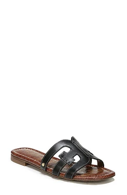 Sam Edelman Bay Cutout Slide Sandal - Wide Width Available Leather at Nordstrom,