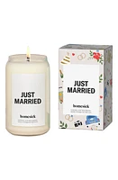 homesick Just Married Candle in White at Nordstrom