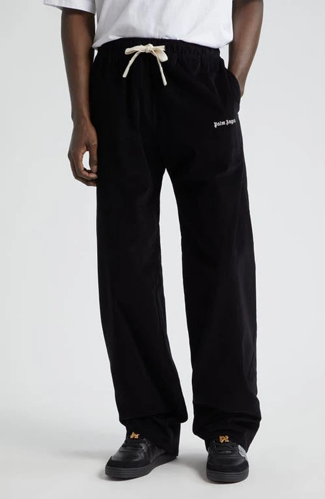 Palm Angels Corduroy Drawstring Pants Black Off at Nordstrom, Us