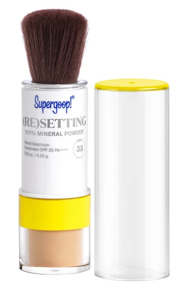 Supergoop! (Re)setting 100% Mineral Powder Foundation SPF 35 in Medium at Nordstrom