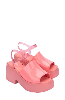 Melissa Pose Platform Sandal in Pink/Pink at Nordstrom, Size 6