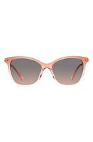 Kate Spade New York dalilas 54mm round sunglasses in Pink at Nordstrom