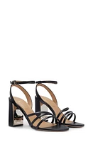 BOSS Mandy Ankle Strap Sandal in Black at Nordstrom, Size 6