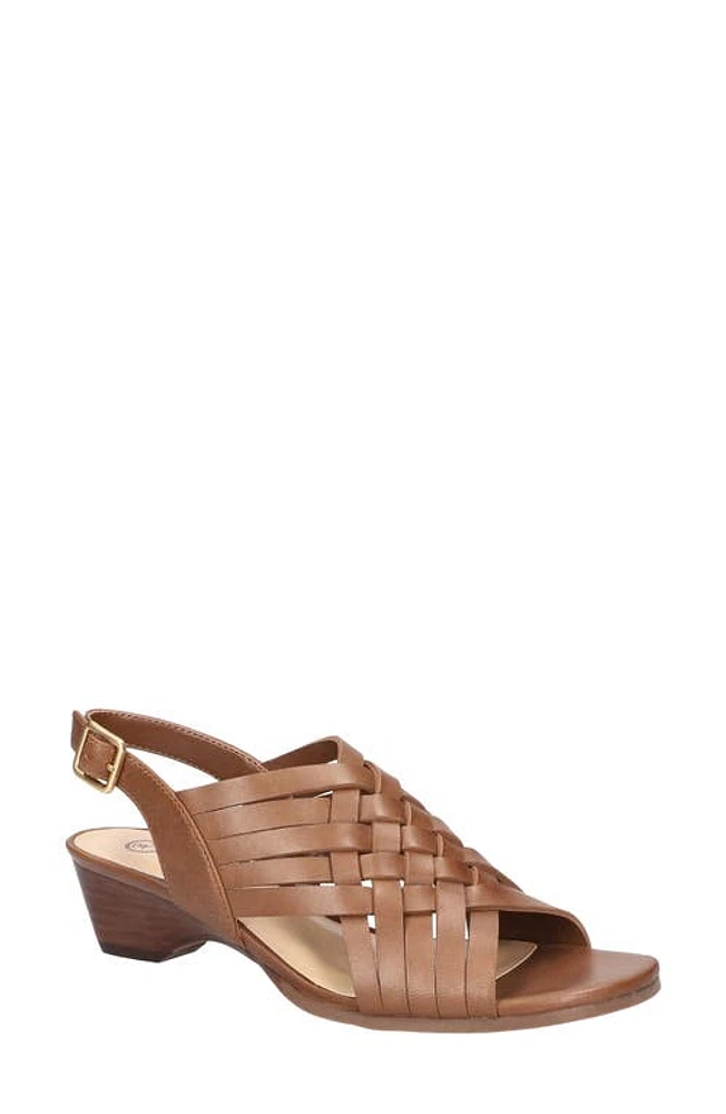 Bella Vita Seble Slingback Sandal Camel Burnished Leather at Nordstrom,