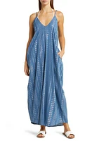 Elan V-Neck Cover-Up Maxi Slipdress at Nordstrom,