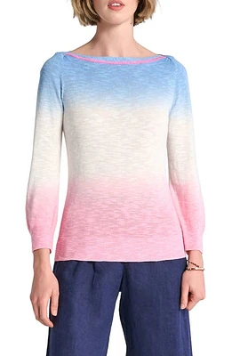 Hatley Sunset Stripe Sweater White at Nordstrom,