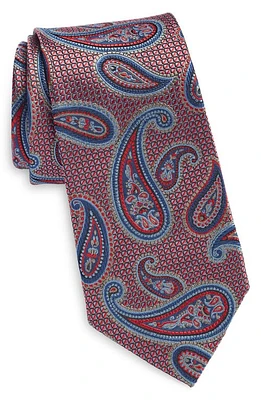 Nordstrom Paisley Silk Tie in Red at Nordstrom