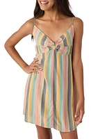 O'Neill Kids' Tobia Stripe Twist Front Sundress in Multi Colored at Nordstrom