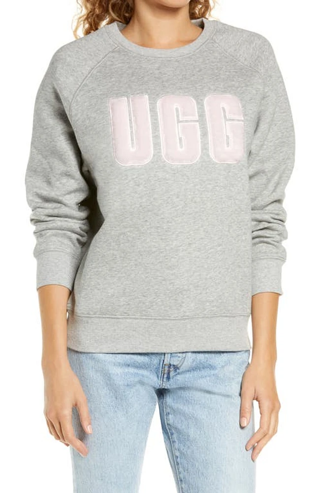 UGG(r) Collection Madeline Fuzzy Logo Graphic Sweatshirt at Nordstrom,