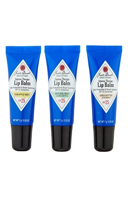 Jack Black Full Size Intense Therapy Lip Balm SPF 25 Sunscreen Set at Nordstrom