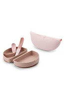 Miniware Sili Mini Go Portable Meal Set in Pink Antioxidant at Nordstrom