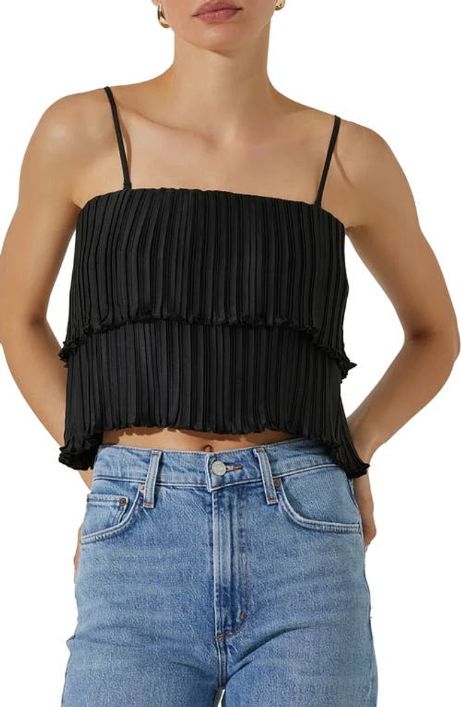 ASTR the Label Pleated Tiered Convertible Camisole at Nordstrom,