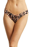 Commando Microfiber Thong in Jaguar Swirl at Nordstrom, Size Medium