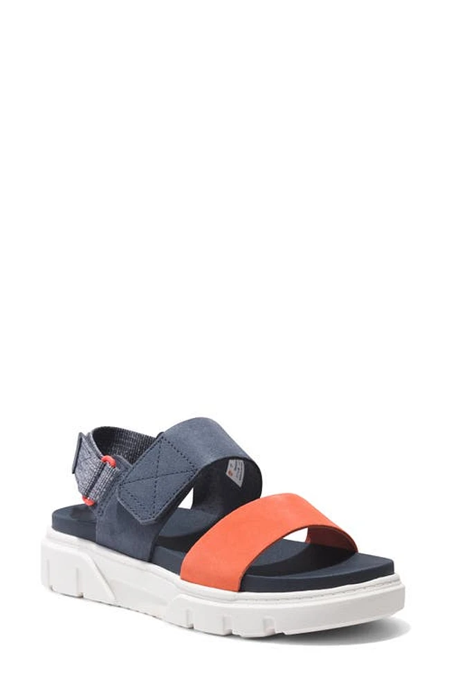 Timberland Greyfield 2 Sandal Dark Blue Suede at Nordstrom,