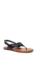 Unity in Diversity Kira Metallic Slingback Sandal in Black at Nordstrom, Size 7.5Us