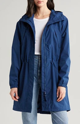 Helly Hansen T2 Hooded Waterproof Raincoat Ocean at Nordstrom,