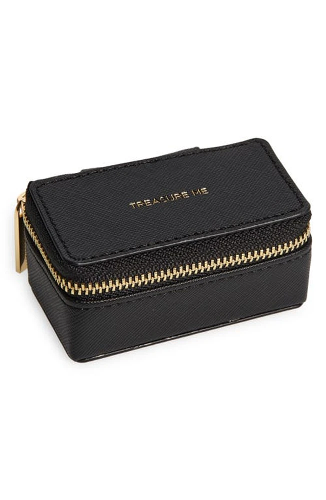 Estella Bartlett Tiny Jewelry Box in Navy at Nordstrom