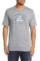 TravisMathew Men's Coal Walk Graphic Cotton Tee in Heather Grey at Nordstrom, Size Small