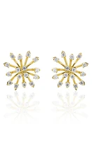 Hueb Luminus Diamond Stud Earrings in 18K Yellow Gold at Nordstrom