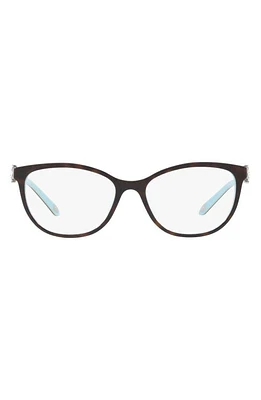 Tiffany & Co. 54mm Optical Glasses in Havana Blue at Nordstrom