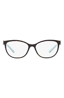 Tiffany & Co. 54mm Optical Glasses in Havana Blue at Nordstrom