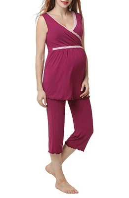 Kimi and Kai Penny Nursing/Maternity Pajamas at Nordstrom,