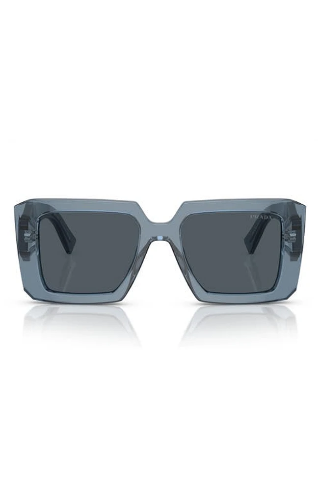 Prada 56mm Square Sunglasses in Grey at Nordstrom