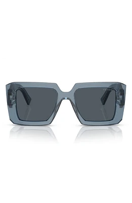 Prada 56mm Square Sunglasses in Grey at Nordstrom