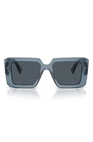 Prada 56mm Square Sunglasses in Grey at Nordstrom