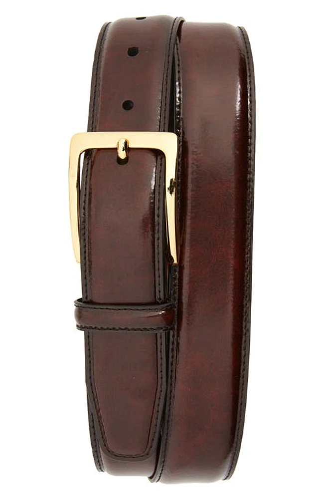 Johnston & Murphy Smooth Leather Belt at Nordstrom