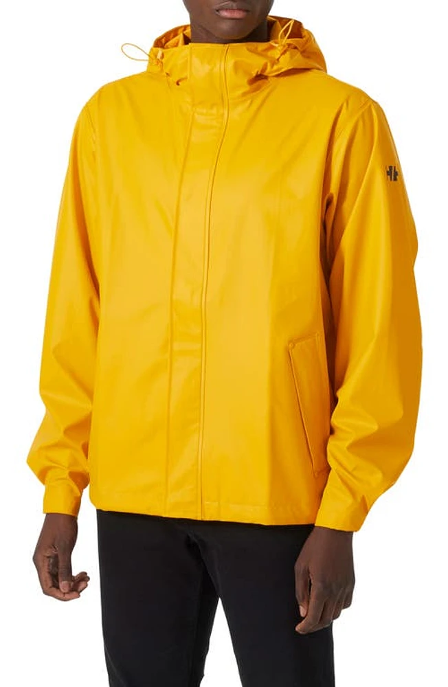 Helly Hansen Moss Waterproof Rain Jacket Essential Yellow at Nordstrom,