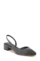 Veronica Beard Cecile Half d'Orsay Slingback Pump Black/Indigo Blue at Nordstrom,