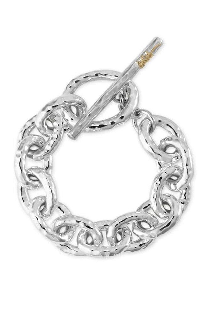 Ippolita Glamazon Sterling Silver Hammered Link Bracelet at Nordstrom