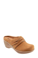 SoftWalk Mackay Clog Luggage Nubuck at Nordstrom,