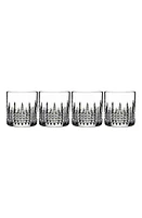 Waterford Lismore Connoisseur Diamond Set of 4 Lead Crystal Tumblers in Clear at Nordstrom