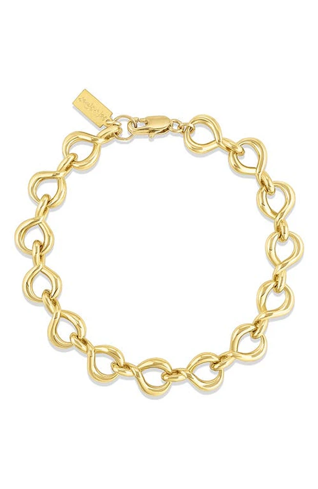 Set & Stones Polly Chain Bracelet in Gold at Nordstrom