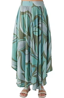 O'Neill Marnie Printed Maxi Skirt Oil Green at Nordstrom,