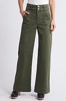 FRAME Slim Palazzo Jeans Washed Surplus at Nordstrom,