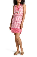 Hatley Chloe Geo Mosaic Sleeveless Dress White at Nordstrom,