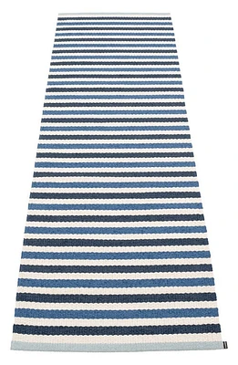 PAPPELINA Teo Stripe Woven Indoor/Outdoor Rug in Tones at Nordstrom