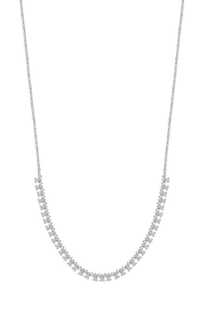 Bony Levy Liora Diamond Necklace in 18K White Gold at Nordstrom