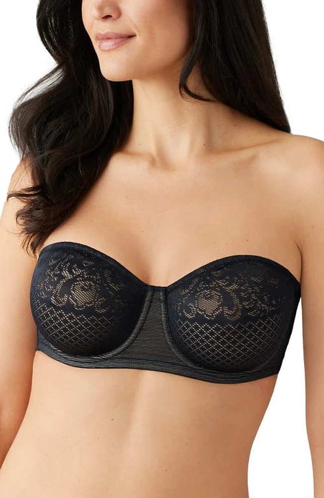 Wacoal Visual Effects Strapless Underwire Minimizer Bra at Nordstrom,