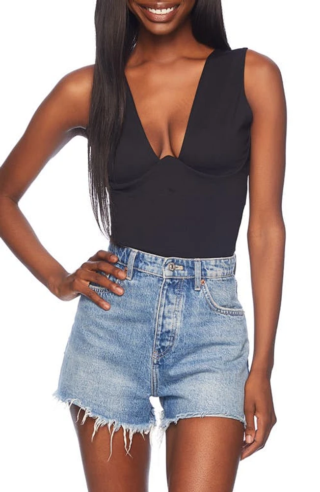 Susana Monaco Underwire Tank Black at Nordstrom,