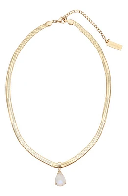 st. Moran Wren Moonstone Pendant Necklace in Gold at Nordstrom