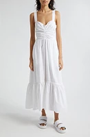 A. L.C. Lilah Ruched Ruffle Hem Maxi Dress at Nordstrom,