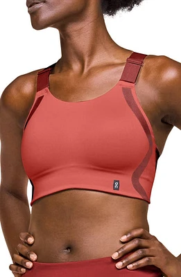 On Performance Flex Sports Bra in Auburn/Ruby at Nordstrom, Size Large A