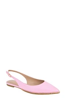 bcbg Valerie Slingback Pointed Toe Flat in Peony at Nordstrom, Size 8.5