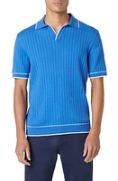 Bugatchi Johnny Collar Rib Polo at Nordstrom,